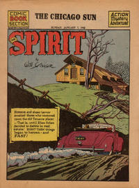 Cover for The Spirit (Register and Tribune Syndicate, 1940 series) #1/7/1945