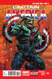 Cover Thumbnail for Captain America (Marvel, 2013 series) #20