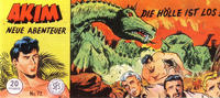 Cover Thumbnail for Akim Neue Abenteuer (Lehning, 1956 series) #72