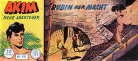 Cover Thumbnail for Akim Neue Abenteuer (Lehning, 1956 series) #95