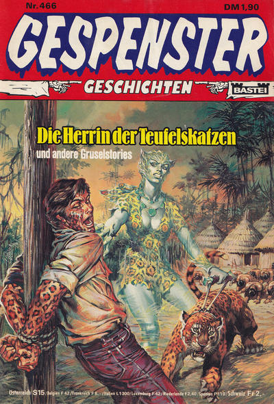 Cover for Gespenster Geschichten (Bastei Verlag, 1974 series) #466