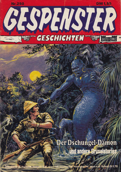 Cover for Gespenster Geschichten (Bastei Verlag, 1974 series) #250
