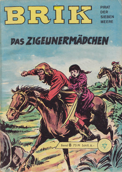 Cover for Brik, Pirat der sieben Meere (Lehning, 1962 series) #8