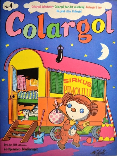 Cover for Colargol (Hjemmet / Egmont, 1976 series) #4