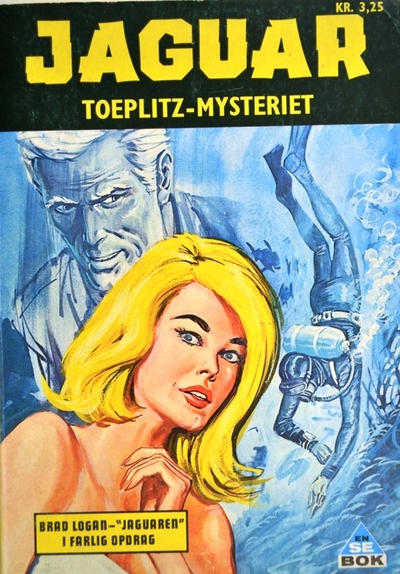 Cover for Jaguar (Serieforlaget / Se-Bladene / Stabenfeldt, 1969 series) #4 - Toeplitz-mysteriet