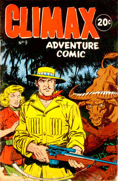 Cover for Climax Adventure Comic (K. G. Murray, 1962 ? series) #9