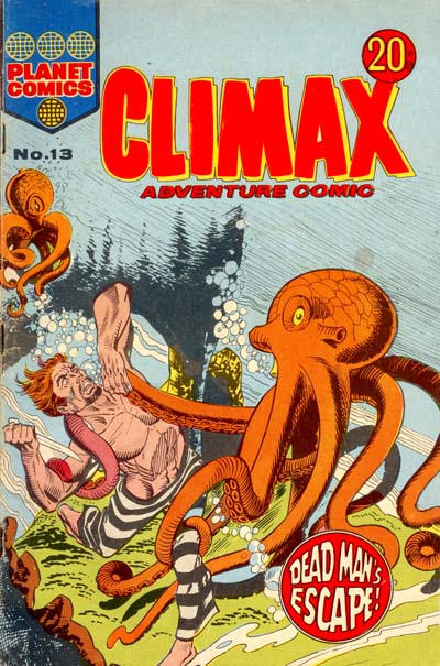 Cover for Climax Adventure Comic (K. G. Murray, 1962 ? series) #13