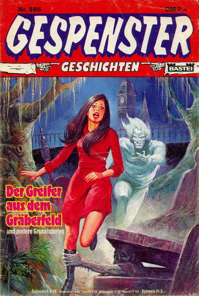 Cover for Gespenster Geschichten (Bastei Verlag, 1974 series) #586