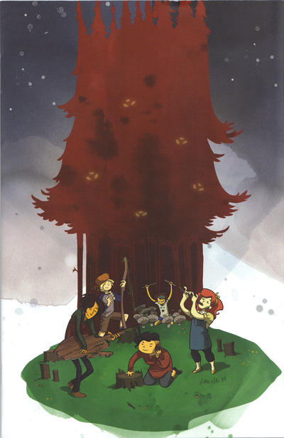 Cover for Lumberjanes (Boom! Studios, 2014 series) #1 [Big Planet Comics / Laughing Ogre Comics Danielle Corsetto Variant]