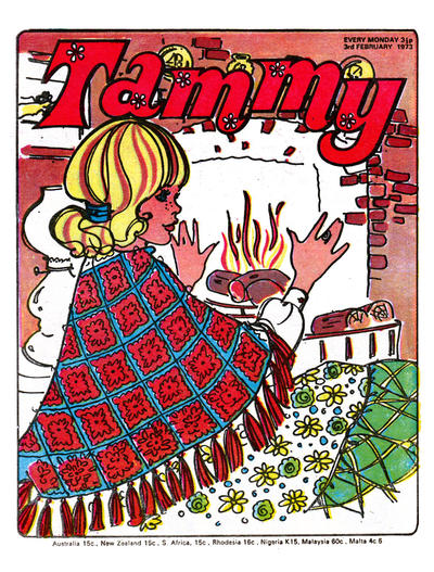 Cover for Tammy (IPC, 1971 series) #3 February 1973