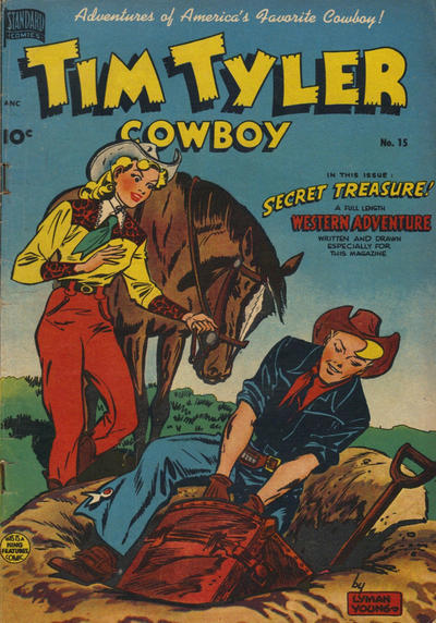 Cover for Tim Tyler Cowboy (Better Publications of Canada, 1949 series) #15
