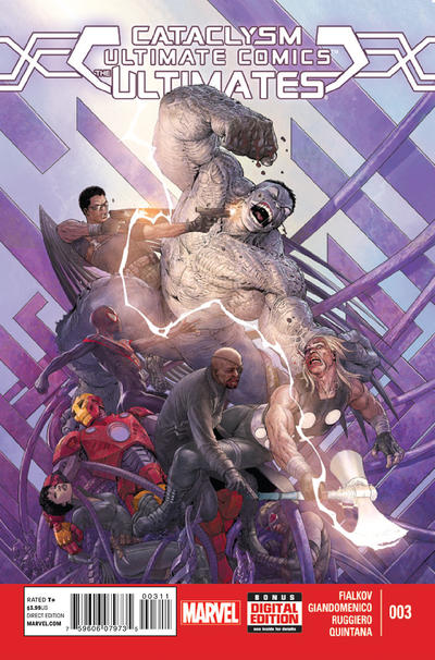 Cover for Cataclysm: Ultimates (Marvel, 2014 series) #3