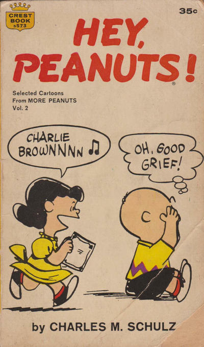 Cover for Hey, Peanuts! (Crest Books, 1962 series) #s573