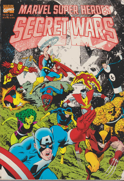 Cover for Marvel Super-Heroes Secret Wars (Marvel, 1992 series) 