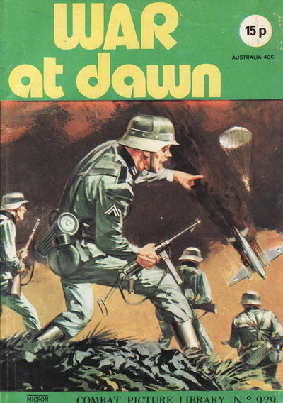 Cover for Combat Picture Library (Micron, 1960 series) #929