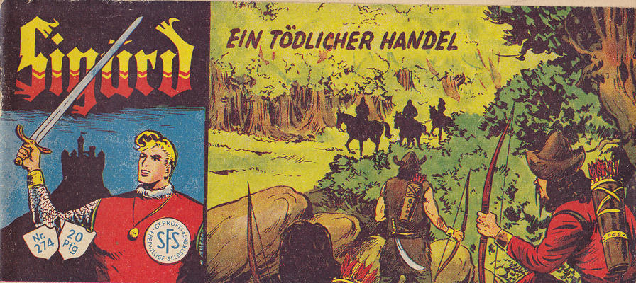 Cover for Sigurd (Lehning, 1953 series) #274