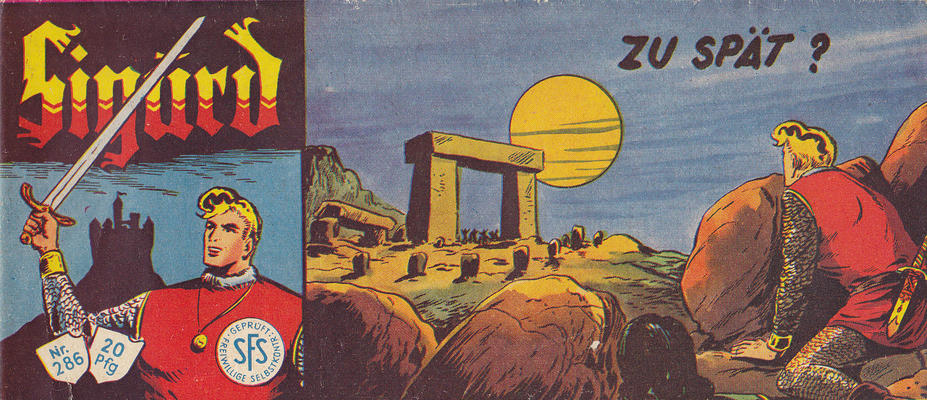 Cover for Sigurd (Lehning, 1953 series) #286