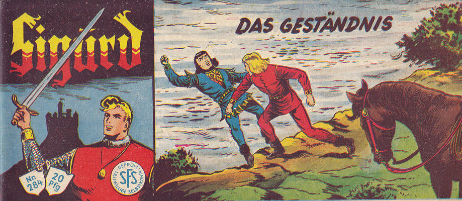 Cover for Sigurd (Lehning, 1953 series) #284
