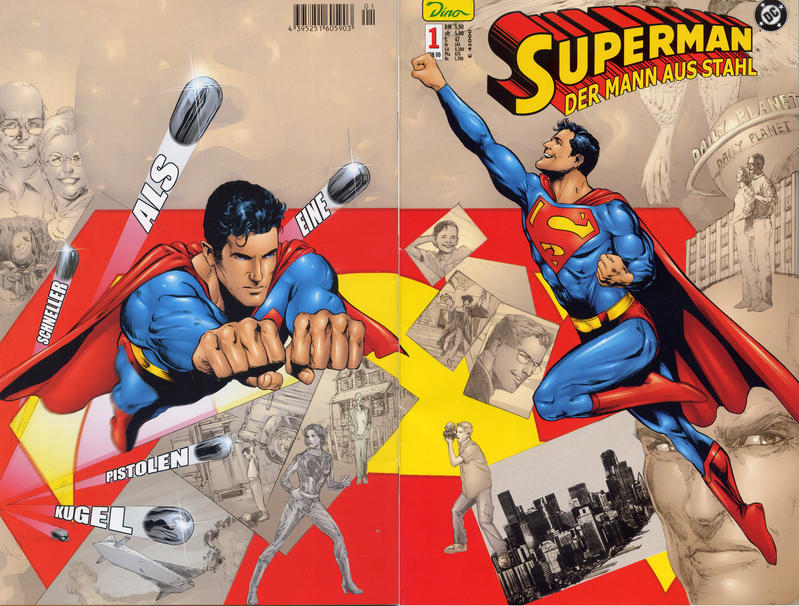 Cover for Superman Der Mann aus Stahl (Dino Verlag, 2000 series) #1