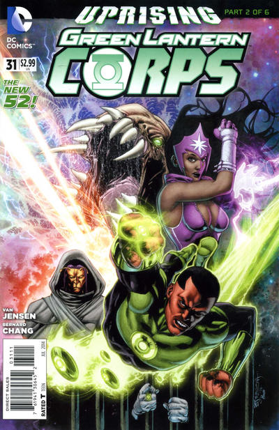 Cover for Green Lantern Corps (DC, 2011 series) #31 [Direct Sales]
