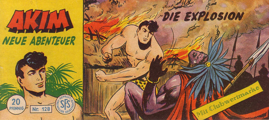 Cover for Akim Neue Abenteuer (Lehning, 1956 series) #128