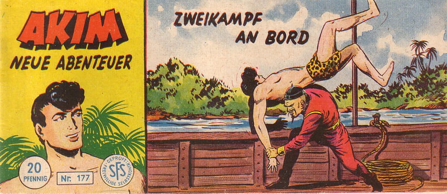 Cover for Akim Neue Abenteuer (Lehning, 1956 series) #177