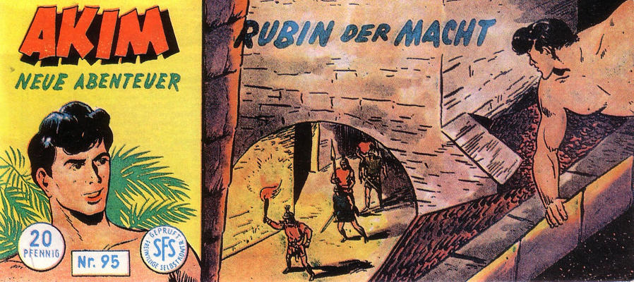 Cover for Akim Neue Abenteuer (Lehning, 1956 series) #95