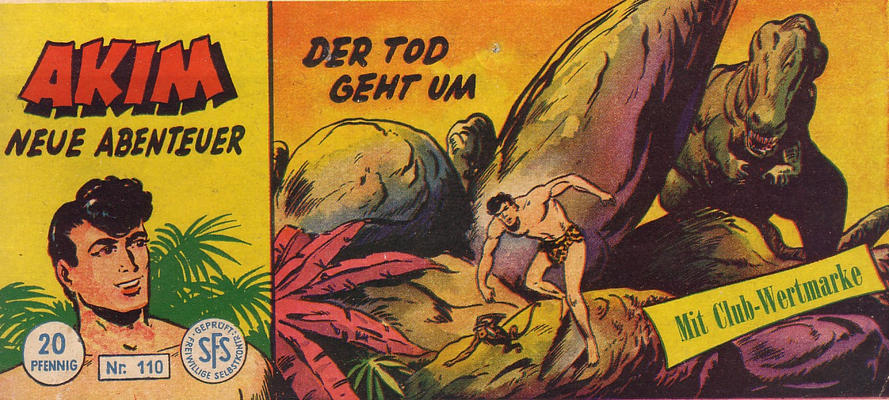 Cover for Akim Neue Abenteuer (Lehning, 1956 series) #110