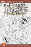 Cover Thumbnail for The Hedge Knight II: Sworn Sword (2007 series) #1 [Black and White]