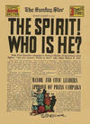 Cover Thumbnail for The Spirit (1940 series) #10/13/1940 [Washington DC Star edition]