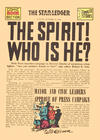 Cover Thumbnail for The Spirit (1940 series) #10/13/1940 [Newark NJ Star Ledger edition]