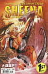 Cover for Sheena: Queen of the Jungle (Devil's Due Publishing, 2007 series) #1 [Cover C Khary Randolph & Tony Washington]