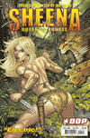 Cover for Sheena: Queen of the Jungle (Devil's Due Publishing, 2007 series) #5 [Cover B David Nakayama & Blond]