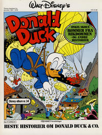 Cover Thumbnail for Walt Disney's Beste Historier om Donald Duck & Co [Disney-Album] (Hjemmet / Egmont, 1978 series) #34 - Onkel Skrue rømmer fra rikdommen - og andre historier