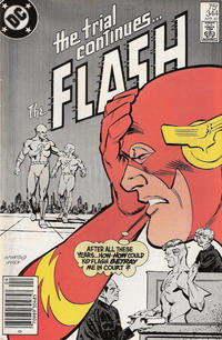 Cover for The Flash (DC, 1959 series) #344 [Newsstand]