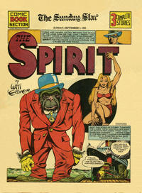 Cover Thumbnail for The Spirit (Register and Tribune Syndicate, 1940 series) #9/1/1940 [Washington DC Star edition]