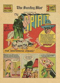 Cover Thumbnail for The Spirit (Register and Tribune Syndicate, 1940 series) #10/6/1940 [Washington DC Star edition]