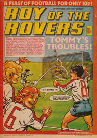 Cover Thumbnail for Roy of the Rovers (IPC, 1976 series) #3 November 1979 [160]
