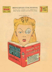 Cover Thumbnail for The Spirit (Register and Tribune Syndicate, 1940 series) #11/3/1940 [Minneapolis Star Journal edition]