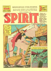 Cover for The Spirit (Register and Tribune Syndicate, 1940 series) #11/10/1940 [Minneapolis Star Journal edition]
