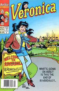 Cover Thumbnail for Veronica (Archie, 1989 series) #42 [Newsstand]