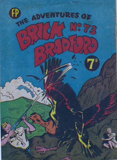 Cover for The Adventures of Brick Bradford (Feature Productions, 1944 series) #73