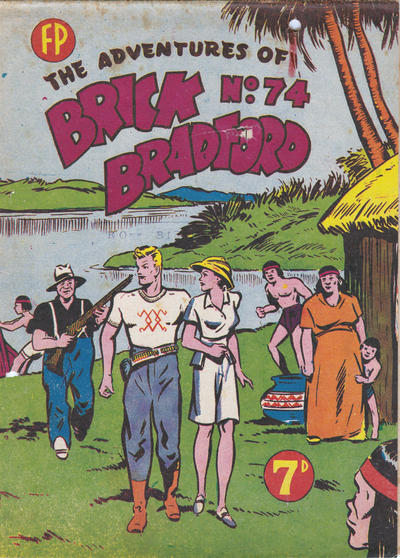 Cover for The Adventures of Brick Bradford (Feature Productions, 1944 series) #74
