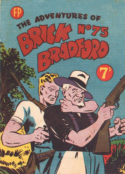 Cover for The Adventures of Brick Bradford (Feature Productions, 1944 series) #75