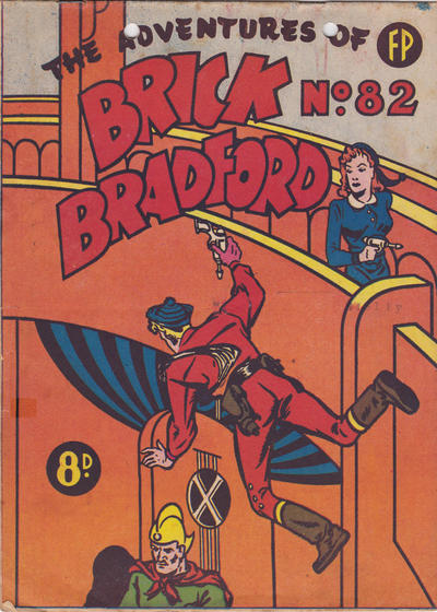 Cover for The Adventures of Brick Bradford (Feature Productions, 1944 series) #82