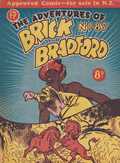 Cover for The Adventures of Brick Bradford (Feature Productions, 1944 series) #87