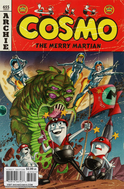 Cover for Archie (Archie, 1959 series) #655 [Cosmo the Merry Martian Variant]