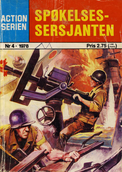 Cover for Action Serien (Atlantic Forlag, 1976 series) #4/1978