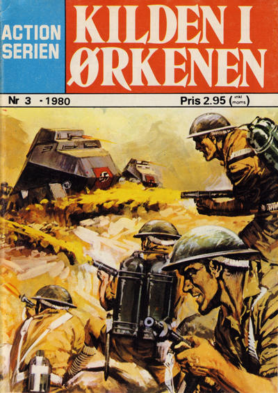 Cover for Action Serien (Atlantic Forlag, 1976 series) #3/1980