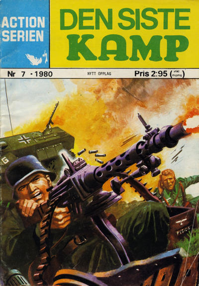 Cover for Action Serien (Atlantic Forlag, 1976 series) #7/1980
